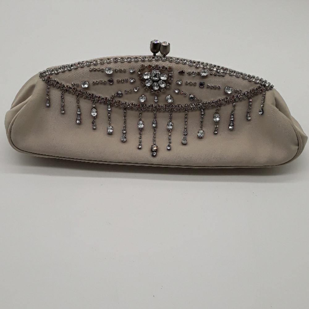 KATE LAUNDRY RHINESTONE CLUTCH